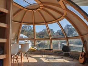 Cozy tent with bathroom, under the stars of Twente